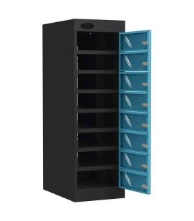 Probe LAPBOX 15 Laptops 15 Doors Charging Key Locking Locker - red