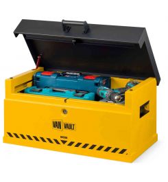 Van Vault Mobi - Vehicle Storage Box - Security Tested - lid open
