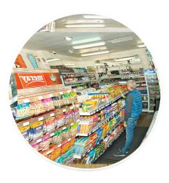 Wide Angle Security Surveillance Wall Mirror  - Detective-X 30cm
