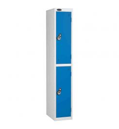 Probe 2 Door Combination Locking High Metal Locker blue