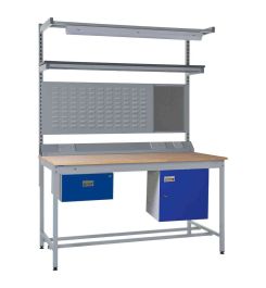 Probe HAZ-A Hazardous High Double Door Steel Cabinet - doors open