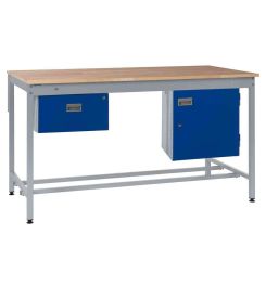 Probe HAZ-A Hazardous High Double Door Steel Cabinet - doors open