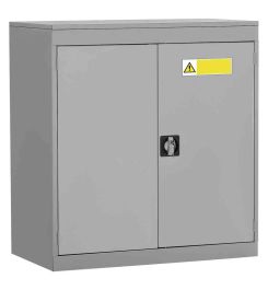 Probe HAZ-A Hazardous High Double Door Steel Cabinet - doors open