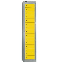 Probe Clean Laundry Dispenser Locker for 15 Users yellow