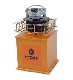 Hydan Cobalt Size 1 £10,000 Insurance Rated 9" Round Door Floor Safe - door open