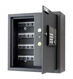 Keyguard KG64 Electronic Security Key Cabinet 64 Keys - door bolts