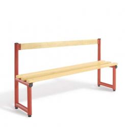 Probe Type C  Single Low Bench Seat with Beech Slats