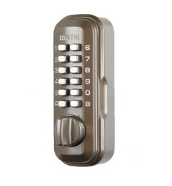 Lockey LKS200B Brown Push Button Key Safe for 1-2 keys