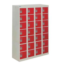 Probe HAZ-A Hazardous High Double Door Steel Cabinet - doors open