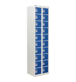 Probe HAZ-A Hazardous High Double Door Steel Cabinet - doors open