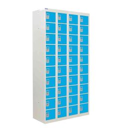 Probe HAZ-A Hazardous High Double Door Steel Cabinet - doors open