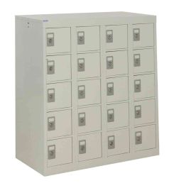 Probe HAZ-A Hazardous High Double Door Steel Cabinet - doors open