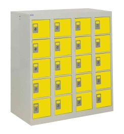 Probe HAZ-A Hazardous High Double Door Steel Cabinet - doors open