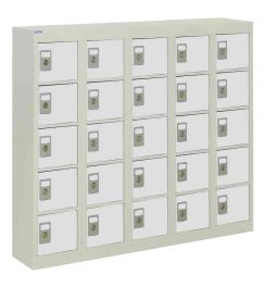 Probe HAZ-A Hazardous High Double Door Steel Cabinet - doors open