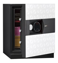 Phoenix Next LS7001FW Luxury White 60 mins Fire Security Safe - door ajar