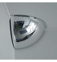 Securikey M18562H 1/4 Dome Convex Wall Mirror 450x450mm