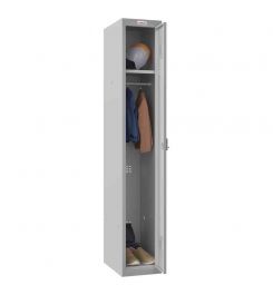 Next Day Delivery Locker | Phoenix PL 300D 1 Door Electronic Lock - Grey open