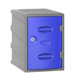 Pure Extreme Small 450mm Plastic Locker Blue Door