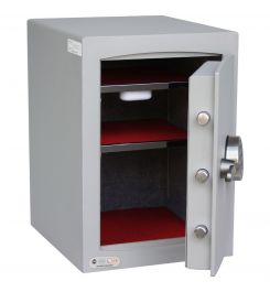 Securikey SFMV2ZE-S Mini Vault Silver Digital Security Safe door open
