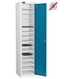 Probe Lapbox 15ST Laptop Storage Locker 15 Compartments - Blue