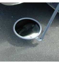 Securikey Portable Convex Inspection 23cm Mirror
