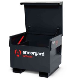 New Armorgard Tuffbank Site Tool Security Box TB21 - 765mm wide - open