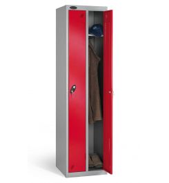 Probe Twin Locker 1780x460x460 Combination locking red door open