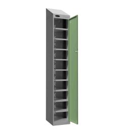 Probe LAPBOX 15 Laptops 15 Doors Charging Key Locking Locker - red