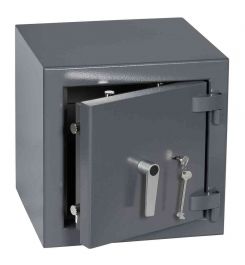 Keysecure Victor Small Eurograde 2 Key Lock Safe Size 1 - Door ajar