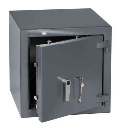 Keysecure Victor Eurograde 2 Key Locking Security Safe Size 2 - door ajar