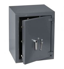 Keysecure Victor Eurograde 3 Key Locking Security Safe Size 3 - door  ajar