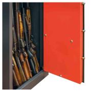 Gun cabinets and safes