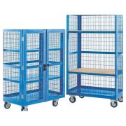  QMP Boxwell Steel Mesh Trolleys