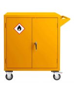 Mobile Flammable COSHH Cabinet 900x900x600 - Bedford 81F996