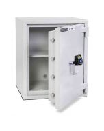 Burton Aver LFS 2EE Eurograde 4 Dual Electronic Fire Security Safe - door ajar