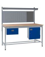 Probe HAZ-A Hazardous High Double Door Steel Cabinet - doors open