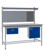 Probe HAZ-A Hazardous High Double Door Steel Cabinet - doors open