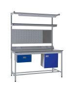 Probe HAZ-A Hazardous High Double Door Steel Cabinet - doors open