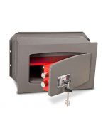 Wall Security Safe Key Locking - Burton Torino DK2K - door ajar