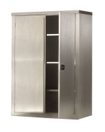 Probe HAZ-A Hazardous High Double Door Steel Cabinet - doors open