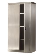 Probe HAZ-A Hazardous High Double Door Steel Cabinet - doors open