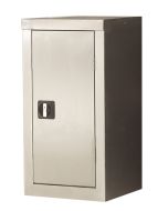 Probe HAZ-A Hazardous High Double Door Steel Cabinet - doors open