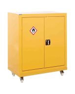 Probe HAZ-A Hazardous High Double Door Steel Cabinet - doors open