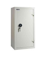 Dudley Multi Purpose Large Key Locking Security Storage Cabinet Size 4 - door ajar