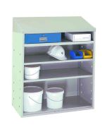 Bedford 88BDU1 Welded 2 Drawer Steel Sloping Top Desk Cabinet 