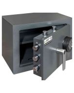 De Raat Prisma High Security Eurograde 5-0KK Dual Key Locking Safe to secure £100,000 of cash or £1 million of valuables such as jewellery