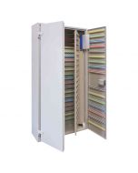 Phoenix KC0077 Secure Floor Key Storage Cabinet 1500 Hooks - door open