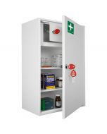 Securikey KFAK03 Wall Mounted First Aid Key Locking Cabinet - Door ajar