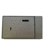 Key Secure 2 Brick Alms Box for Wall fitting - closed door