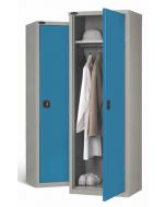 Steel Wardrobe 1 Door for Clothing - Probe SLW702418 - Blue